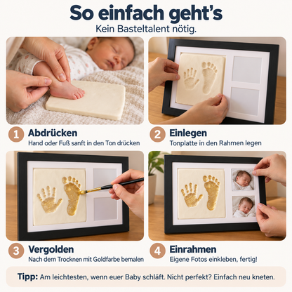 Holdory™ Abdruckset mit Bilderrahmen