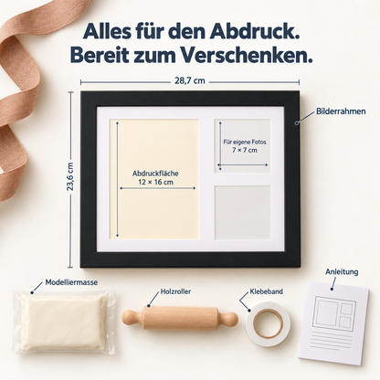 Holdory™ Abdruckset mit Bilderrahmen