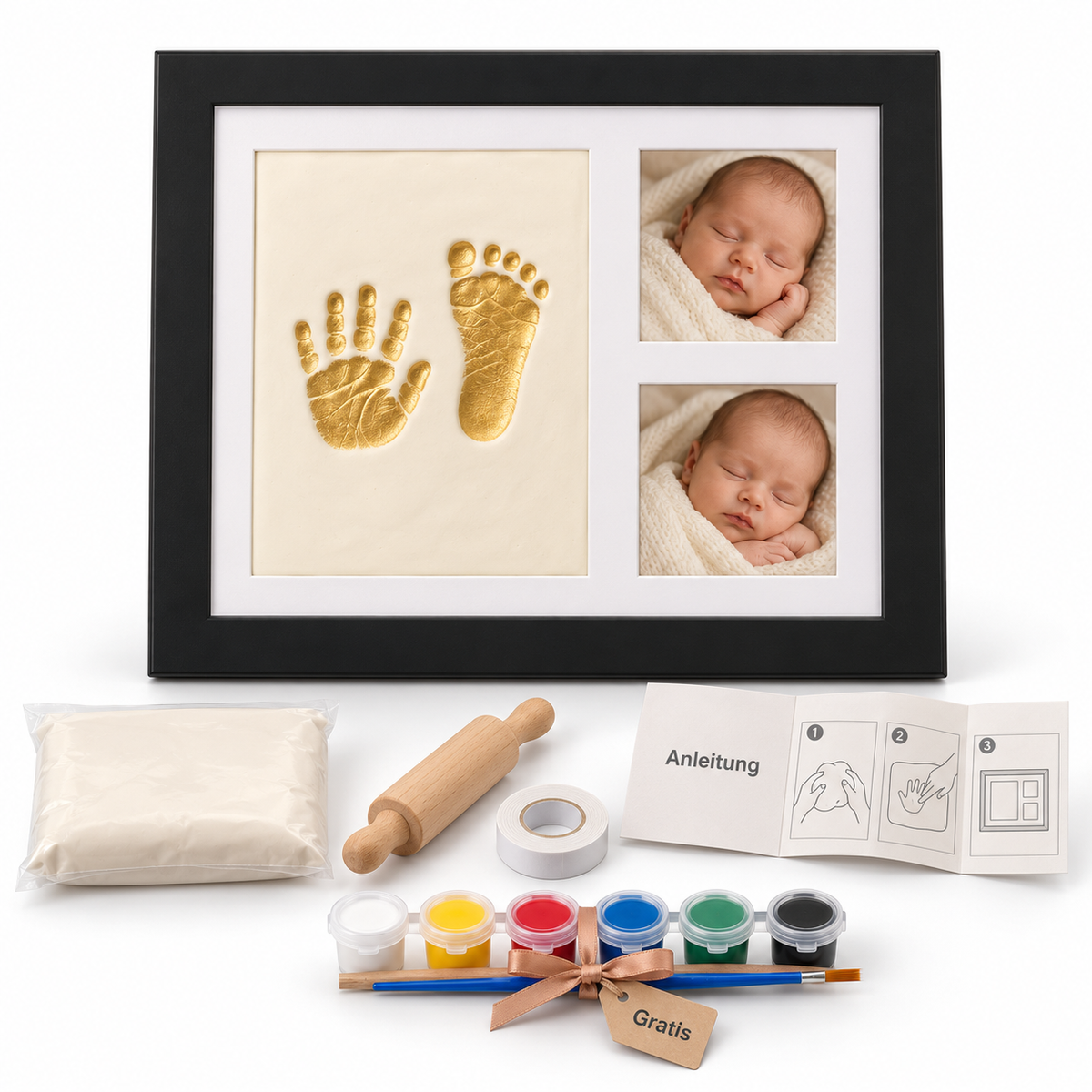 Holdory™ Abdruckset mit Bilderrahmen